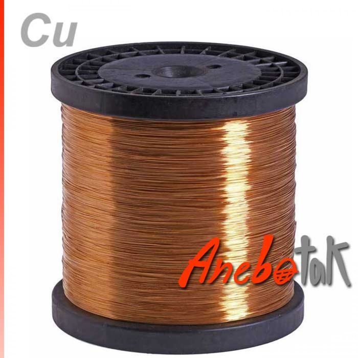 Měděný drát surový měkký, 1,2 mm ( cívka 7 kg)