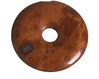 Jaspis červený, donut 30 mm