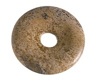 Jaspis obrázkový, donut 30 mm