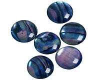 Paua mušle kabošony, 8 mm (2 ks)