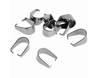 Šlupna z nerezové oceli, 14x10 mm (6 ks)
