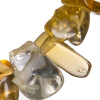 Citrín  zlomky, náramek