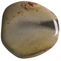 Jaspis polychrom, tromlovaná placička 42 mm