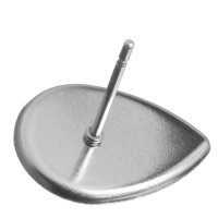 Puzeta s lůžkem z nerezové oceli, 14x10 mm (10 ks)