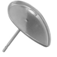 Puzeta s lůžkem z nerezové oceli, 14x10 mm (10 ks)