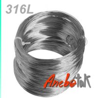 Nerezový drát 304 polotvrdý, průměr 2 mm, svitek 1 kg
