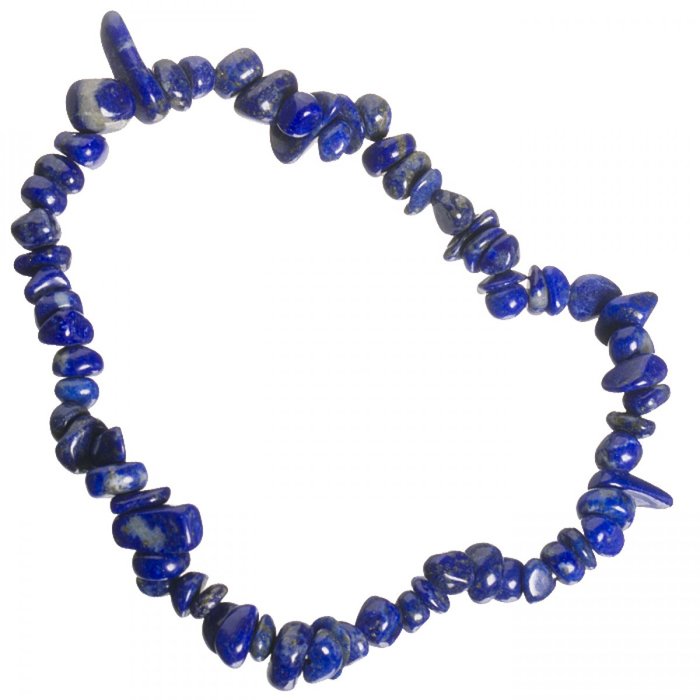 Lapis lazuli zlomky, náramek