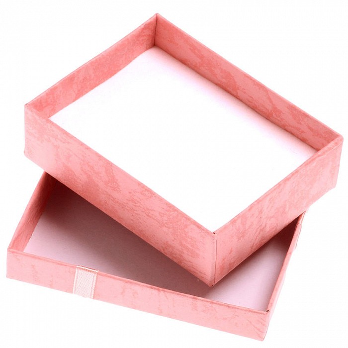 Dárková krabička růžová 9x7x3 cm