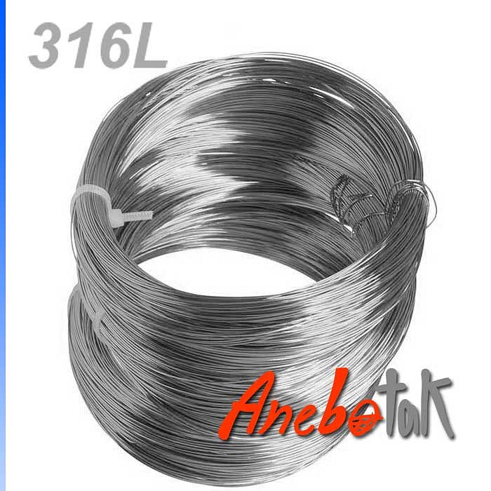 Drát z nerezové oceli 316L tvrdý, 0,6 mm, svitek 100 m