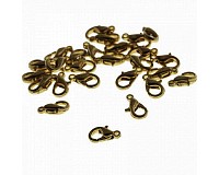 Karabinka starozlatá, 10 mm (5 ks)