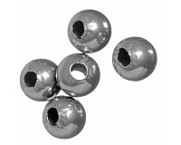 Korálek z nerezové oceli, 8 mm (4 ks)
