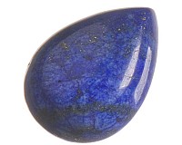 Lapis lazuli kapka, kabošon 18 mm