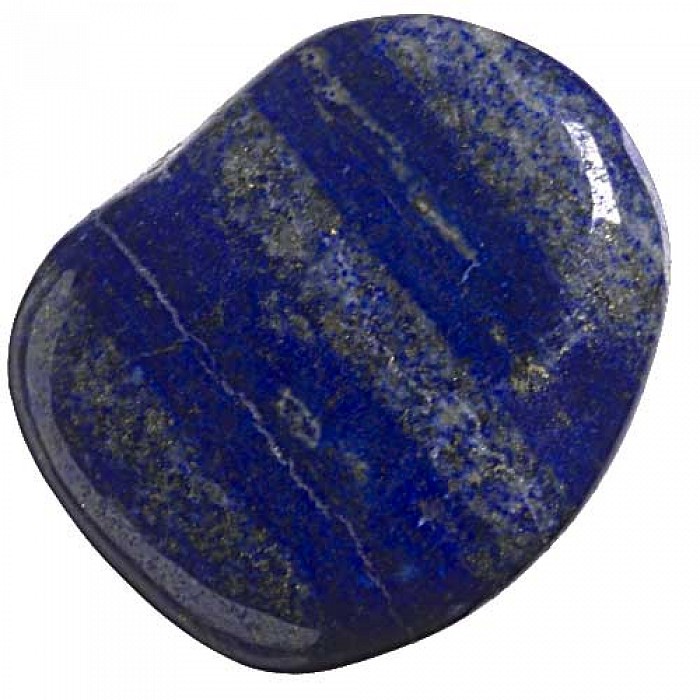 Lapis lazuli, tromlovaná placička 45 mm