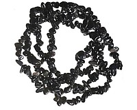 Obsidián kouřový - zlomky, 80-85 cm