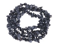 Obsidián vločkový - zlomky, 85-90 cm