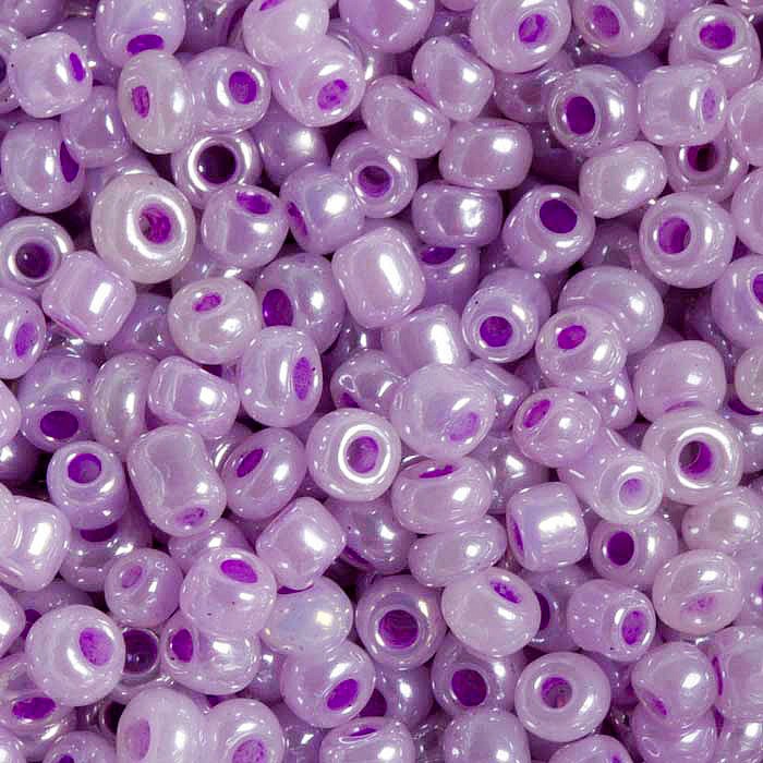 Rokajl neprůhledný fialový, 3 mm (20 g)