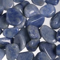 Křemen modrý tromlovaný M, 250 g
