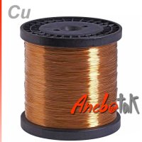 Měděný drát surový měkký; 0,5 mm; cívka 50 m