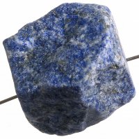 Lapis Lazuli surový vrtaný 25- 32 mm