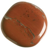 Jaspis červený, tromlovaná placička 40 mm