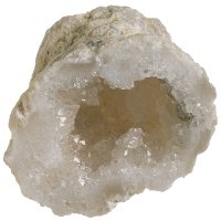 Křišťál, geoda- řez, 40 mm